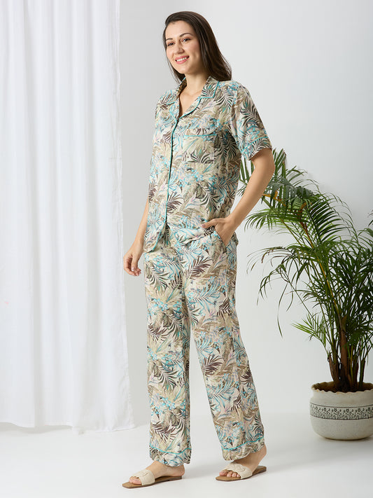 Buy Modal Satin PJ Set Online
