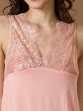 Peach Whispers Luxe Lace Sleep Co-ord