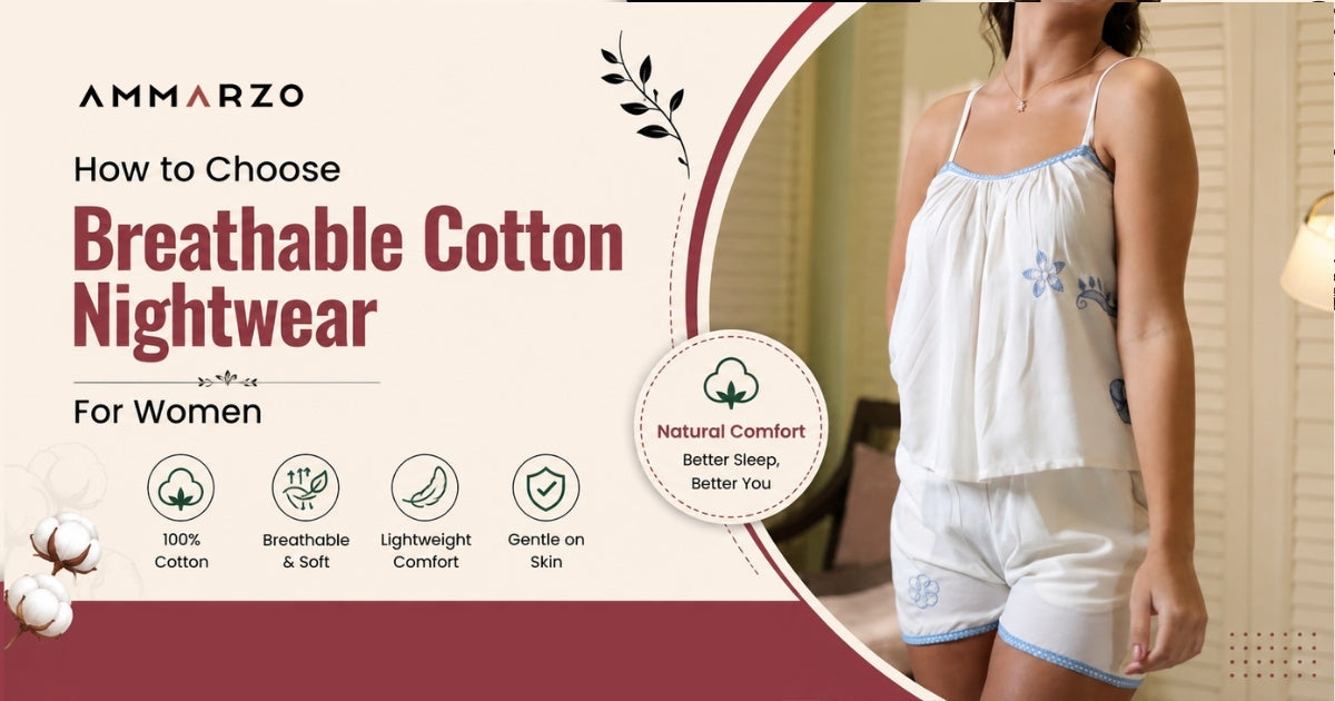 How to Choose Breathable Cotton Nightwear for Women
