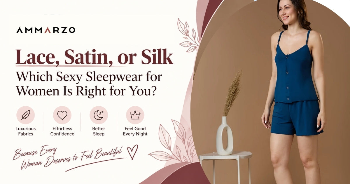 Lace, Satin, or Silk: Which Sexy Sleepwear for Women Is Right for You?