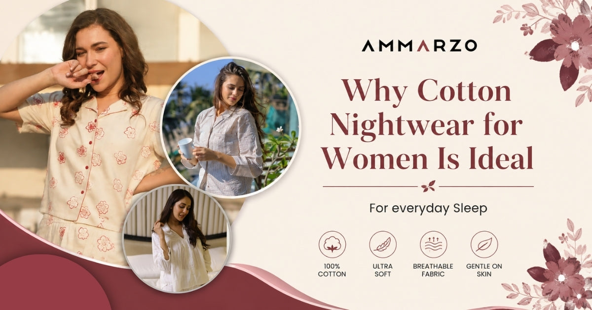 Why Cotton Nightwear for Women Is Ideal for Everyday Sleep