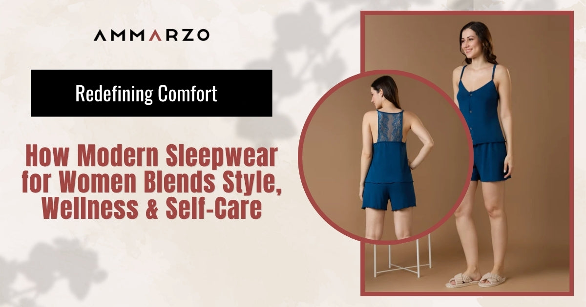 Redefining Comfort: How Modern Sleepwear for Women Blends Style, Wellness and Self-Care