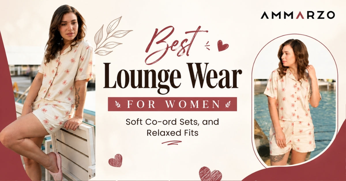 Best Lounge Wear for Women: Soft Co-ord Sets and Relaxed Fits