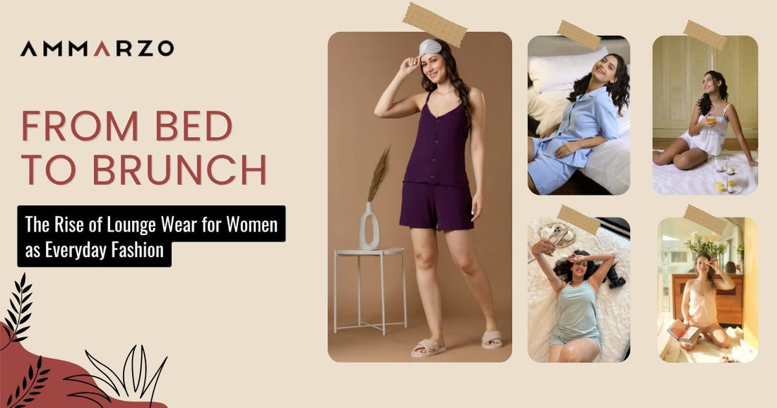 From Bed to Brunch: The Rise of Lounge Wear for Women as Everyday Fashion
