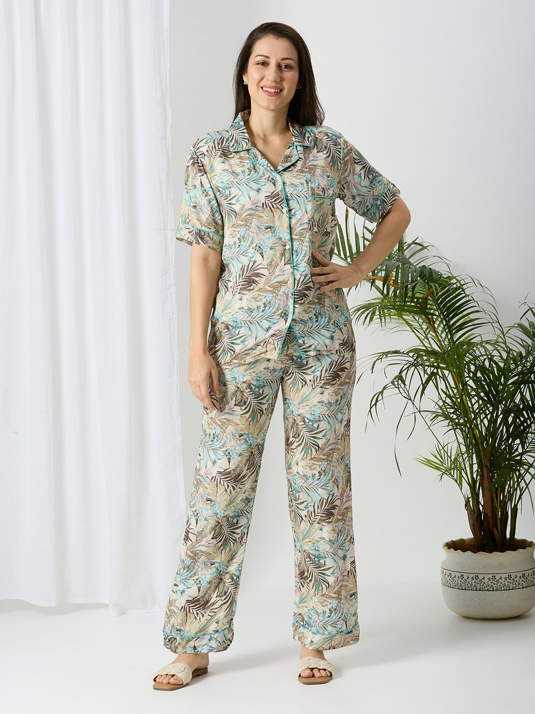 Shop Modal Satin PJ Set Online