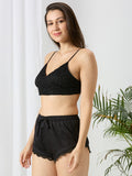 Midnight Muse Lace Co-ord Set