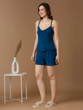 Blue Lagoon Breezy Lace Lounge Set