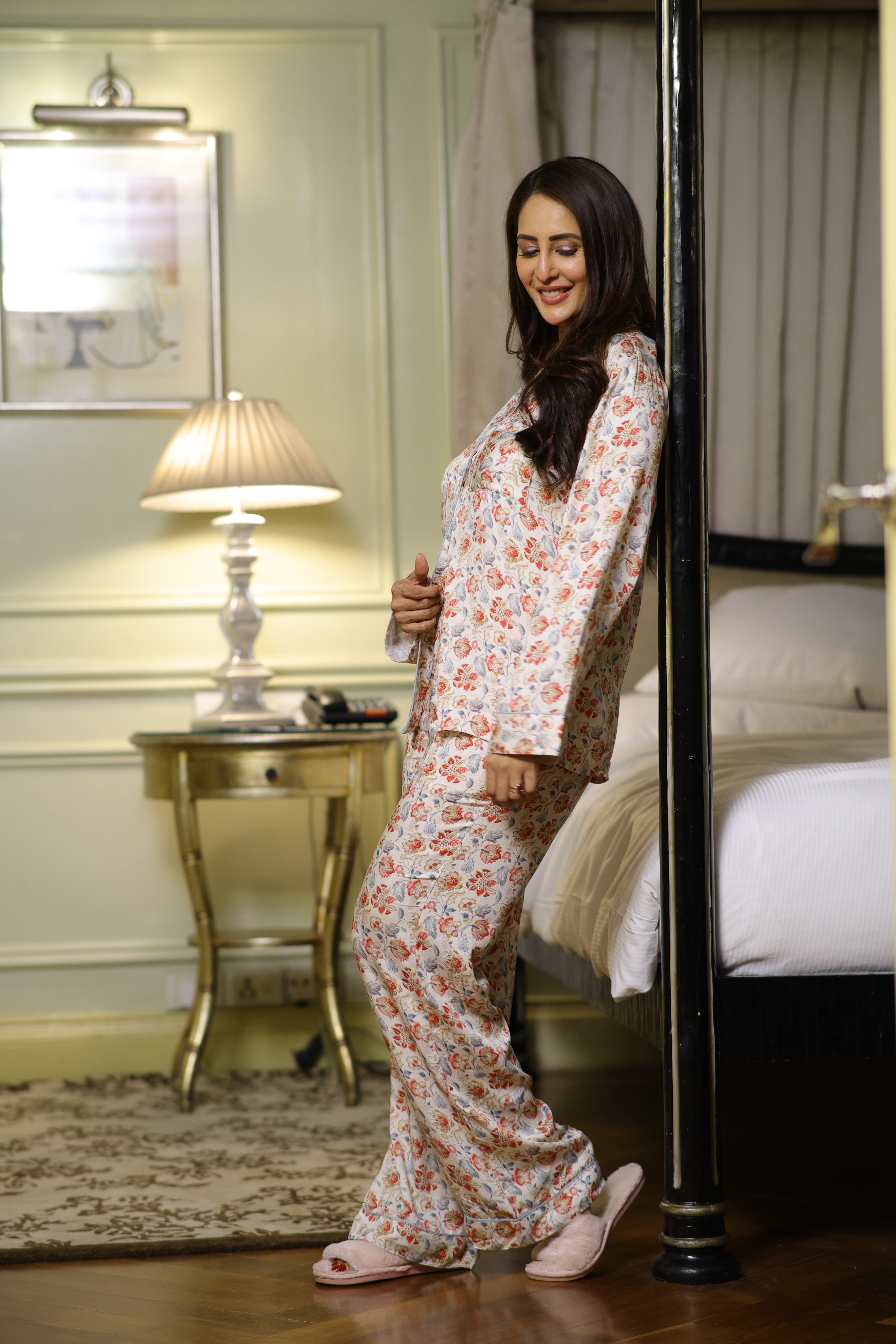Blossom Breeze Shirt & Pyjama Set