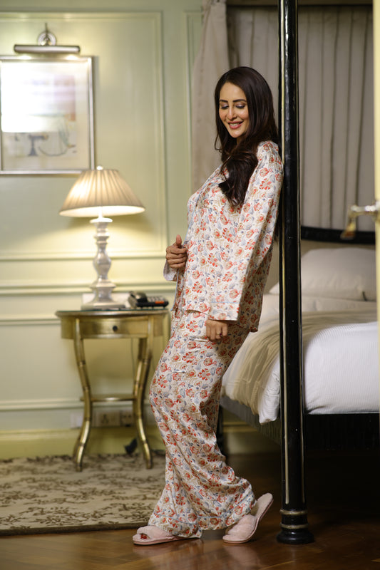 Buy Modal Satin PJ Set Online 