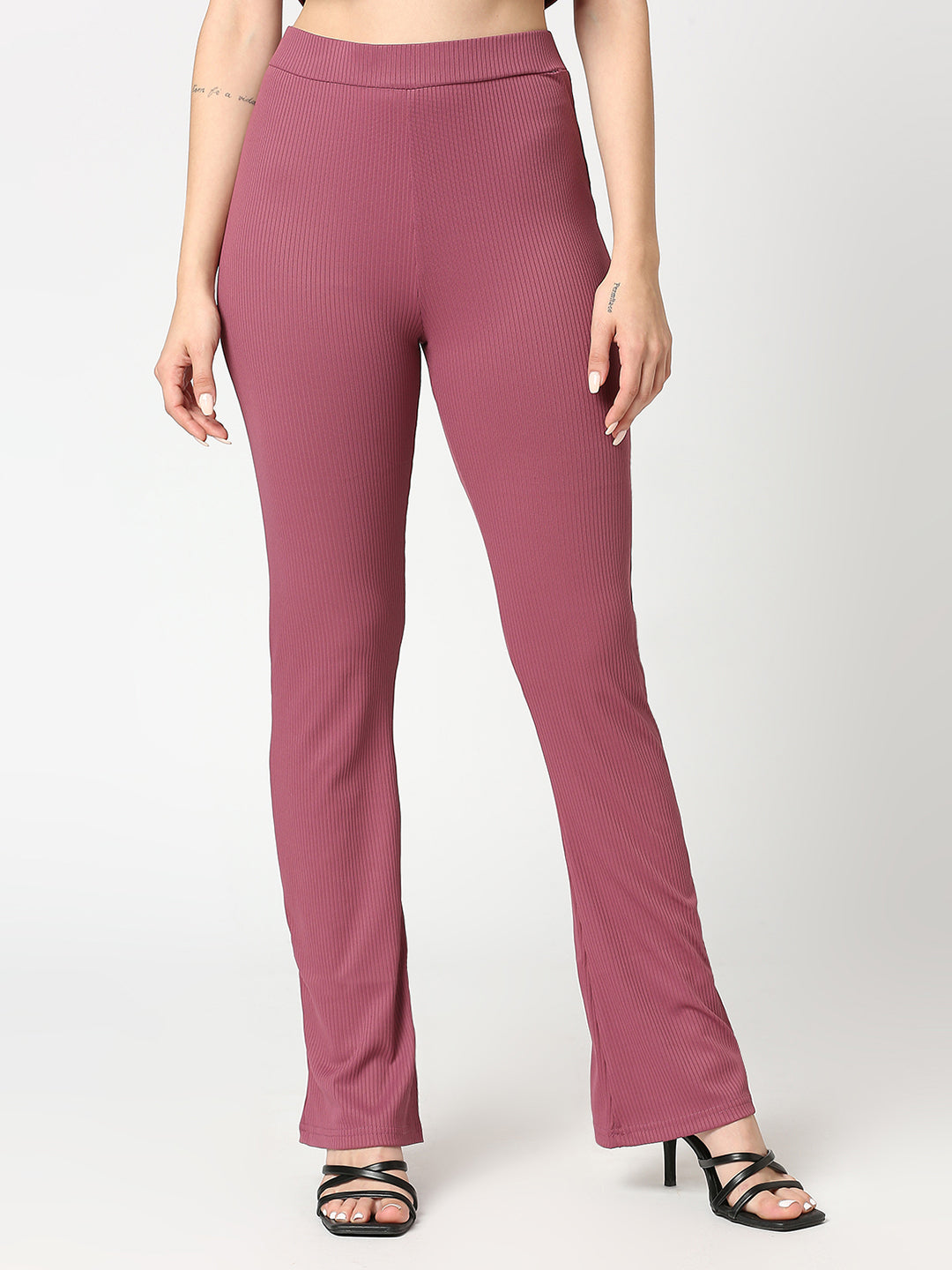 Berry Bliss Ribbed 3-Piece Co-ord Set