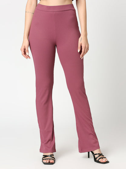 Berry Bliss Ribbed 3-Piece Co-ord Set