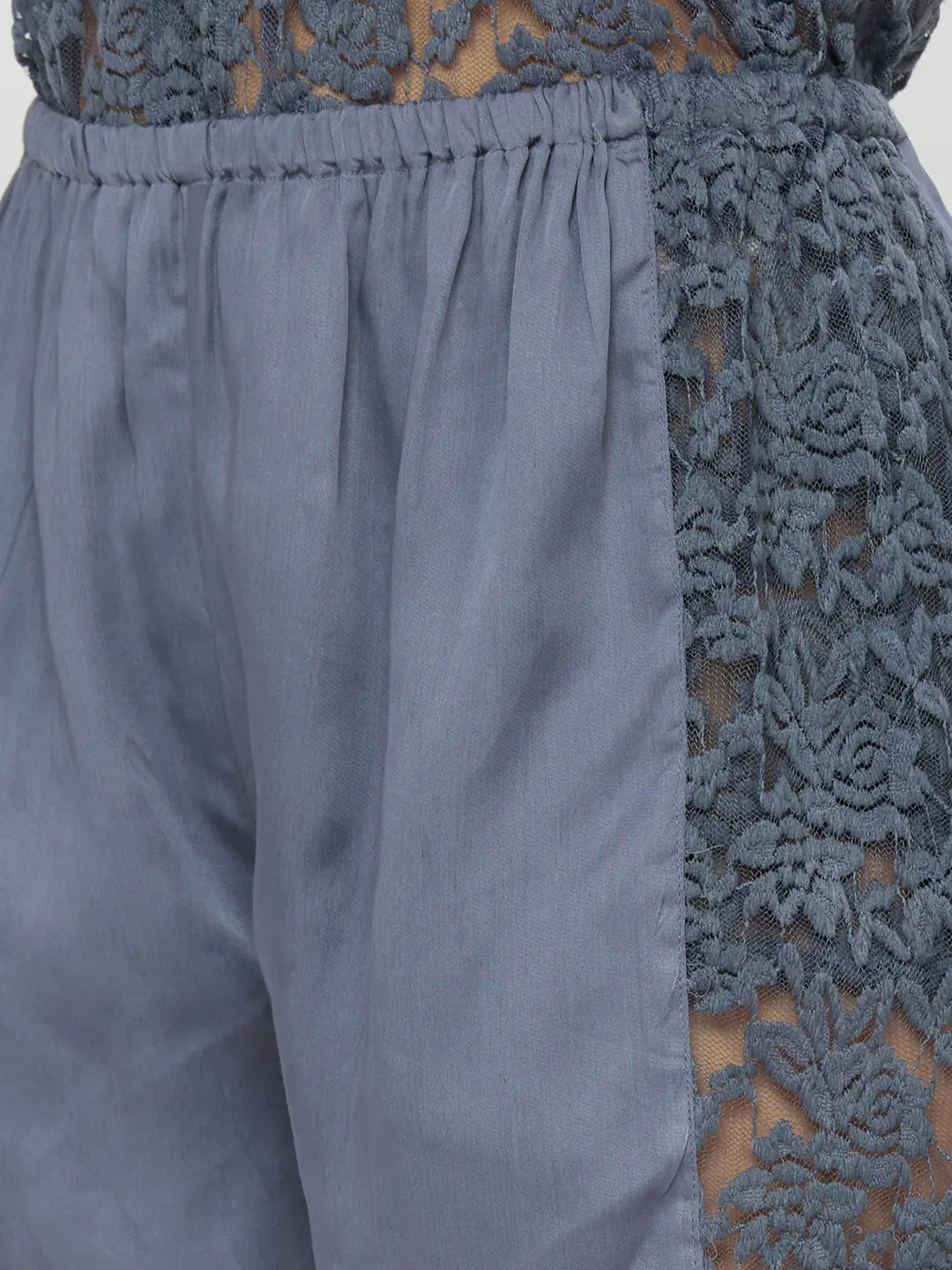 Shop Lace Top and Satin Shorts Set for Women